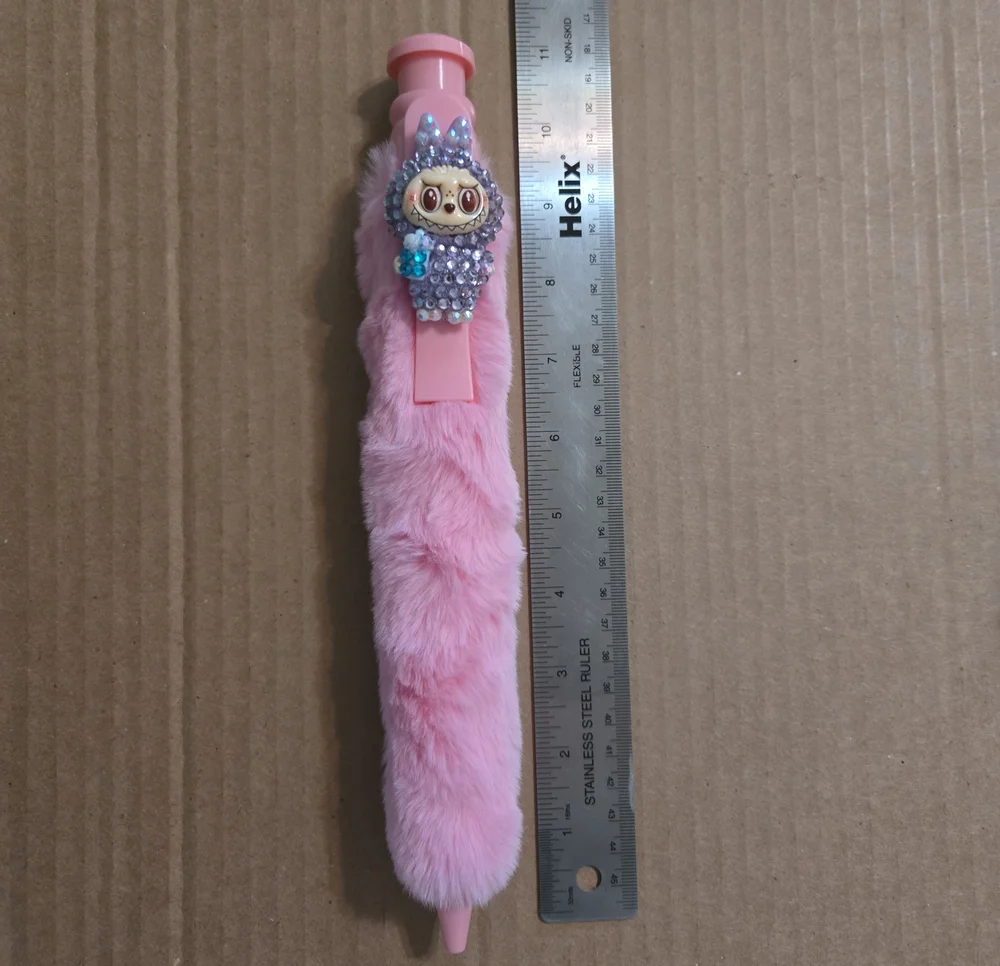 Plush Fuzzy Bubu Giant Ballpoint Pen